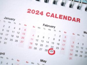 Timeshare calendar 2024